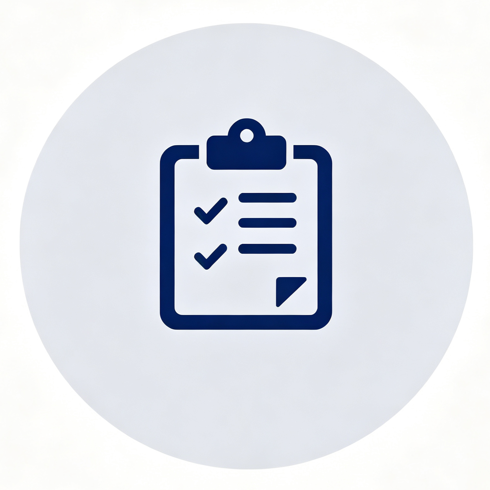 Quality checklist icon